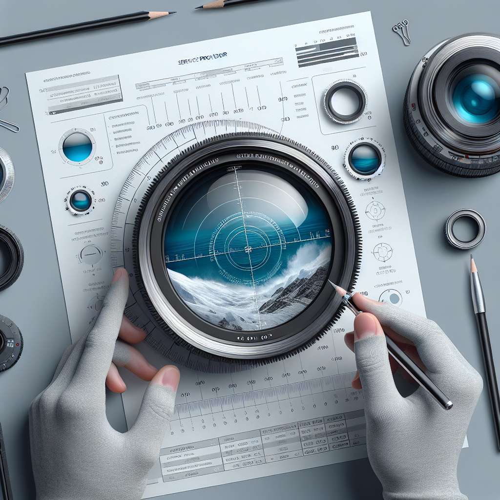 Teleobjektiv Kalibrierung