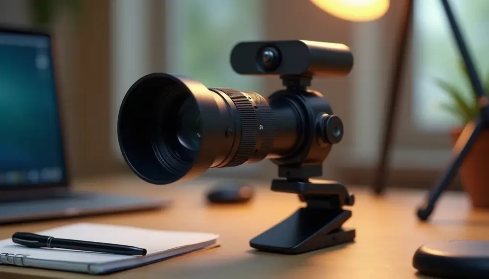 So verwandelt ein Teleobjektiv eure Webcam in ein Profi-Werkzeug